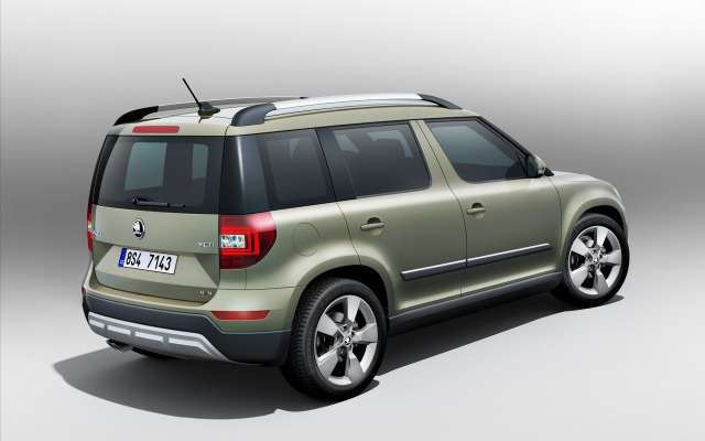 Skoda Yeti 2014. Desktop wallpaper