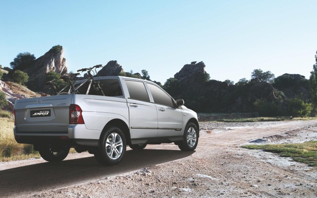 SsangYong Actyon Sports 2012. Desktop wallpaper