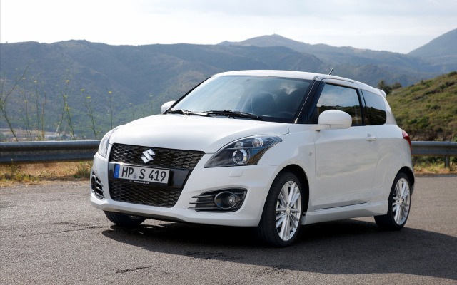 Suzuki Swift Sport 2012. Desktop wallpaper
