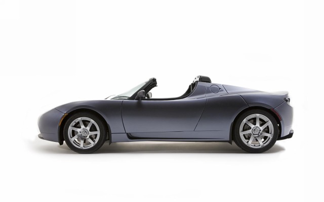 Tesla Roadster 2010. Desktop wallpaper