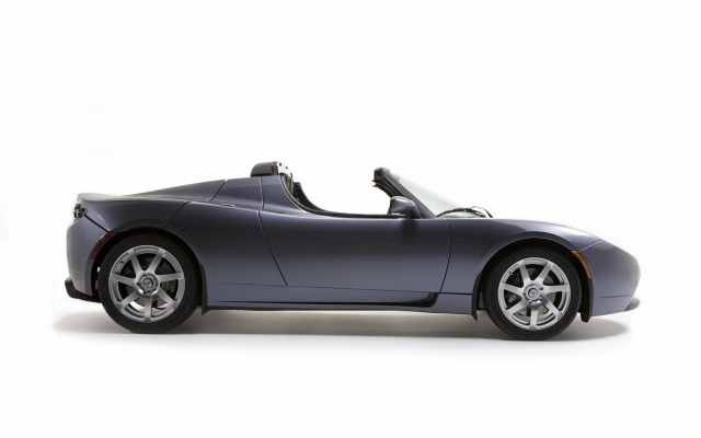 Tesla Roadster 2010. Desktop wallpaper
