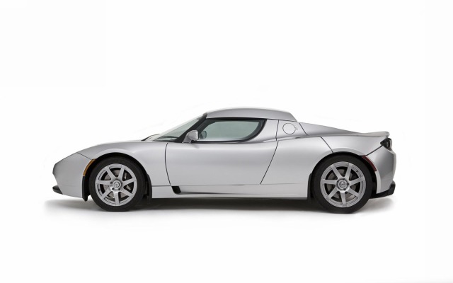 Tesla Roadster 2010. Desktop wallpaper