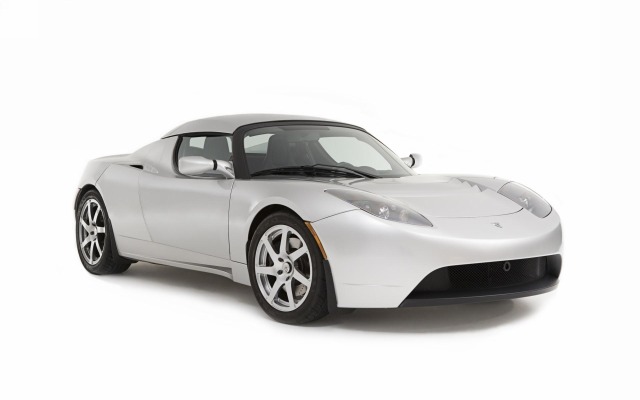Tesla Roadster 2010. Desktop wallpaper