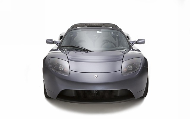 Tesla Roadster 2010. Desktop wallpaper