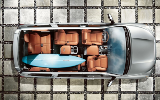 Toyota Sequoia 2015. Desktop wallpaper