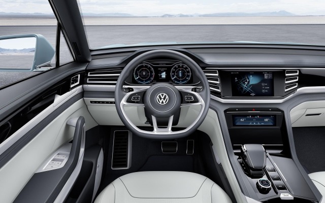 Volkswagen Cross Coupe GTE 2015. Desktop wallpaper