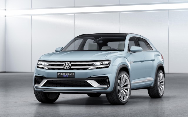 Volkswagen Cross Coupe GTE 2015. Desktop wallpaper