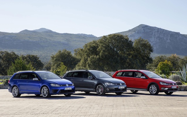 Volkswagen Golf Alltrack 2015. Desktop wallpaper