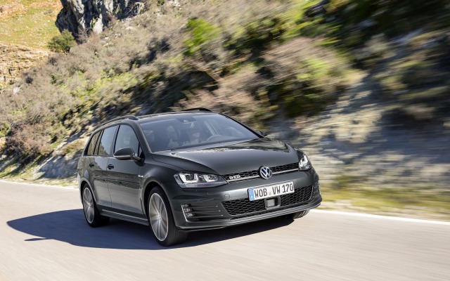 Volkswagen Golf GTD 2015. Desktop wallpaper