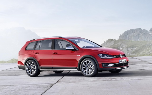 Volkswagen Golf SportWagen Alltrack 2015. Desktop wallpaper