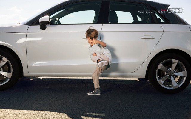 Audi A1 Sportback 2015. Desktop wallpaper