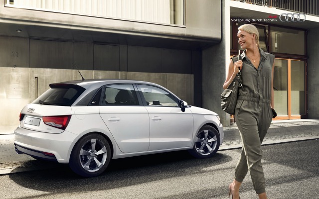 Audi A1 Sportback 2015. Desktop wallpaper
