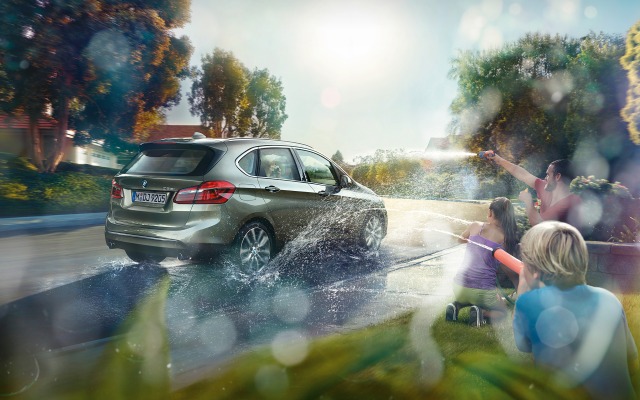 BMW 2 Series Active Tourer 2015. Desktop wallpaper