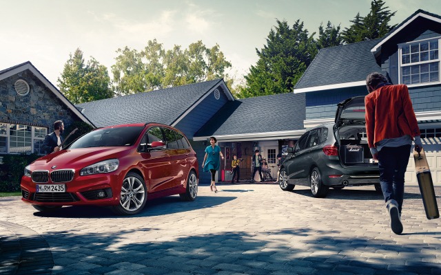 BMW 2 Series Gran Tourer 2015. Desktop wallpaper