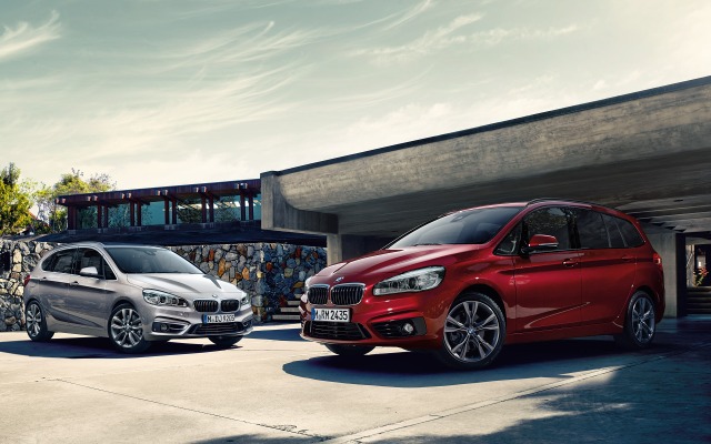 BMW 2 Series Gran Tourer 2015. Desktop wallpaper