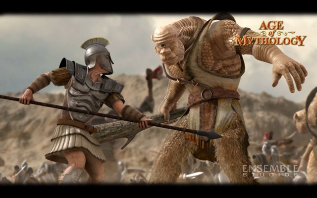 Age of Mythology. Desktop wallpaper
