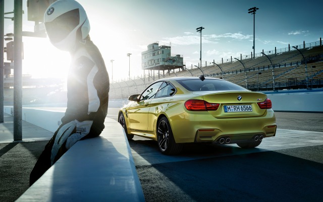 BMW M4 Coupe 2015. Desktop wallpaper