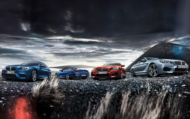 BMW M5 Sedan 2015. Desktop wallpaper