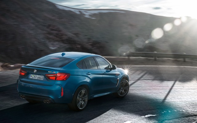 BMW X6 M 2015. Desktop wallpaper