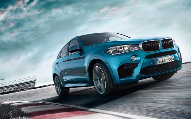 BMW X6 M 2015. Desktop wallpaper