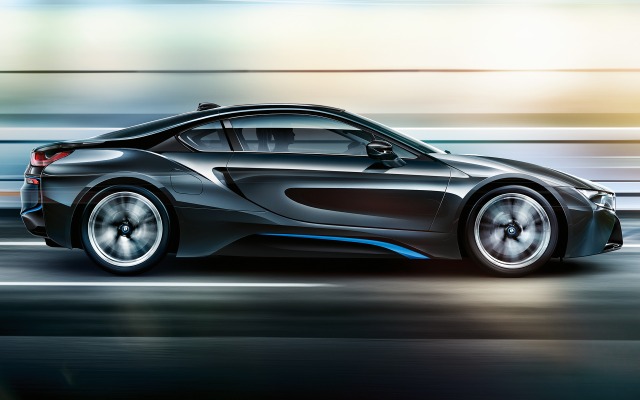 BMW i8 2015. Desktop wallpaper