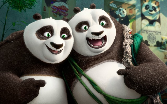 Kung Fu Panda 3. Desktop wallpaper