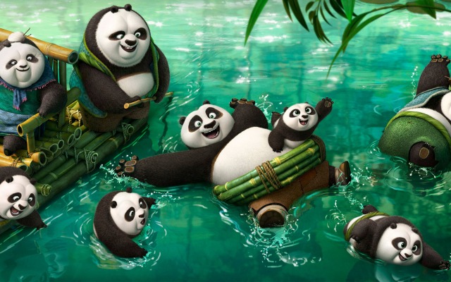 Kung Fu Panda 3. Desktop wallpaper