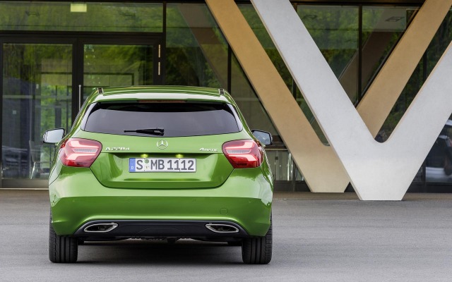 Mercedes-Benz A-Class 2016. Desktop wallpaper