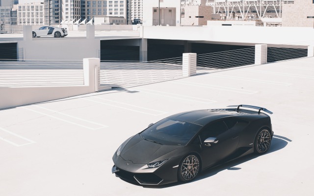 Lamborghini Huracán GMG 2015. Desktop wallpaper