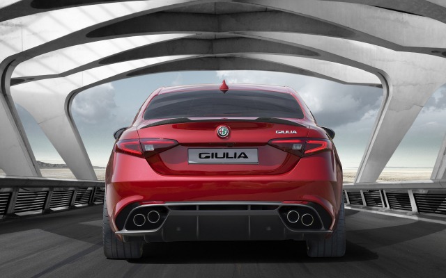 Alfa Romeo Giulia 2016. Desktop wallpaper