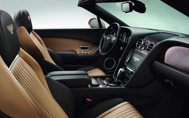 Bentley Continental GT Convertible 2016. Desktop wallpaper