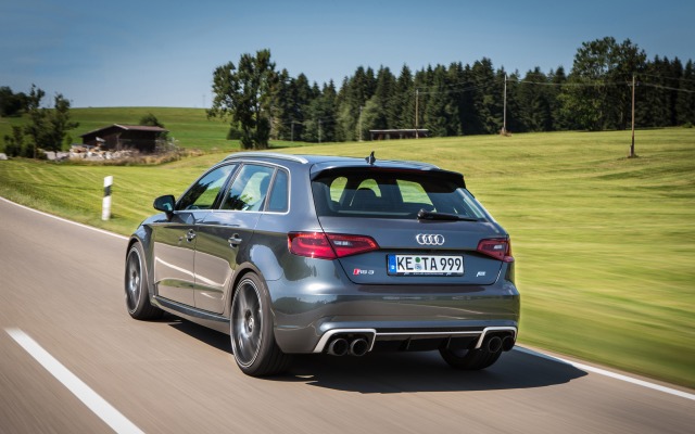 Audi RS 3 ABT 2015. Desktop wallpaper