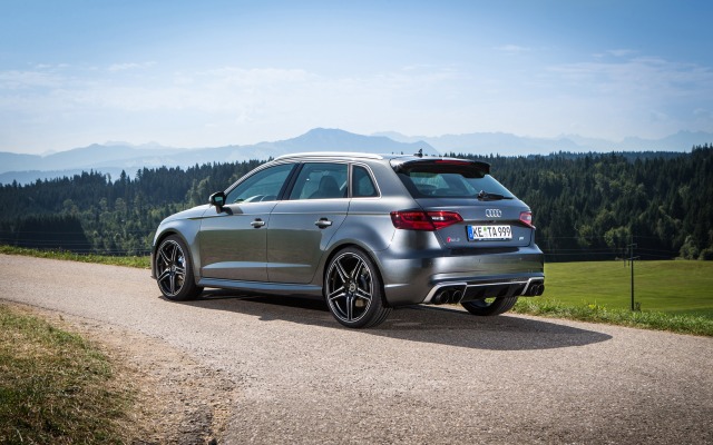 Audi RS 3 ABT 2015. Desktop wallpaper