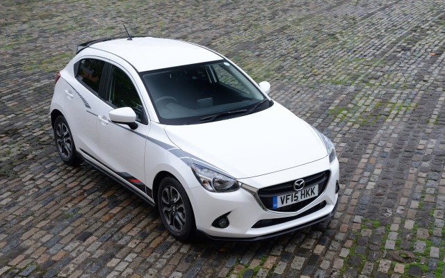 Mazda 2 Sport Black Special Edition 2015. Desktop wallpaper