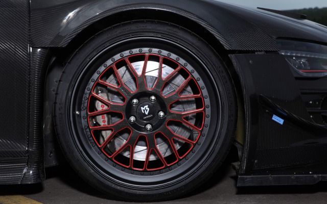 Audi R8 Potter & Rich Recon MC8 2015. Desktop wallpaper