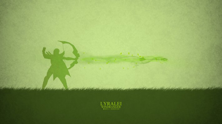 Windranger. Desktop wallpaper