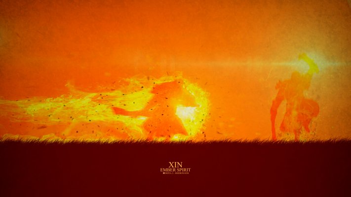 Ember Spirit. Desktop wallpaper