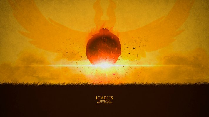 Phoenix. Desktop wallpaper