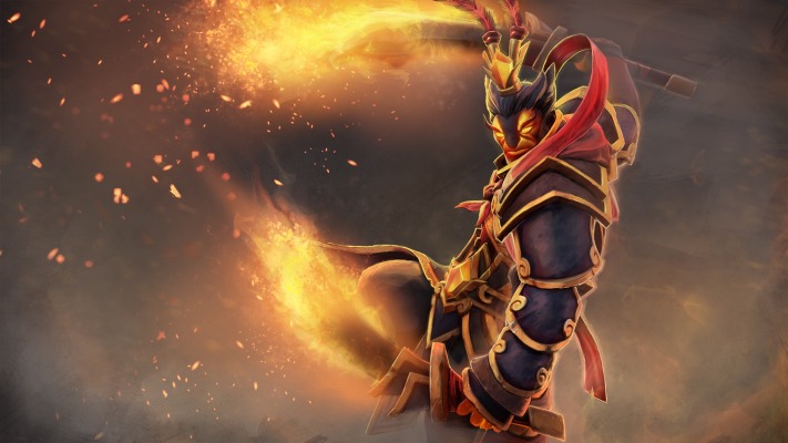 Ember Spirit. Desktop wallpaper
