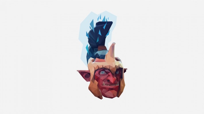 Troll Warlord. Desktop wallpaper