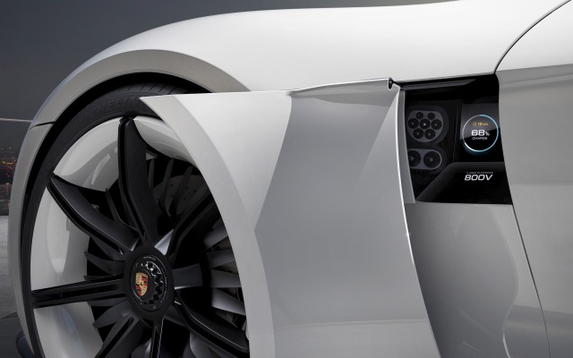 Porsche Mission E Concept 2015. Desktop wallpaper