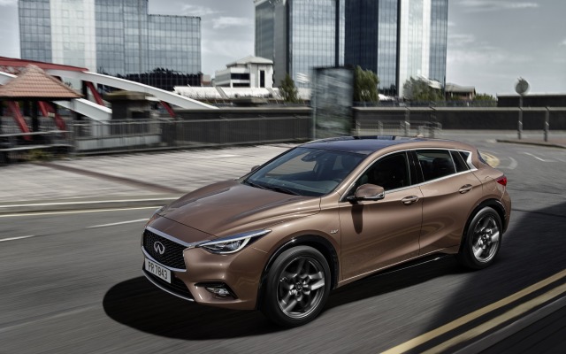 Infiniti Q30 Active Compact 2016. Desktop wallpaper