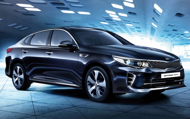 Kia Optima GT 2016. Desktop wallpaper