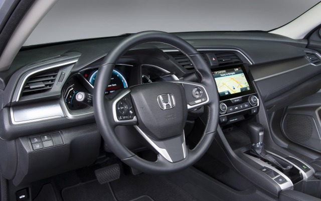 Honda Civic Sedan Touring 2016. Desktop wallpaper