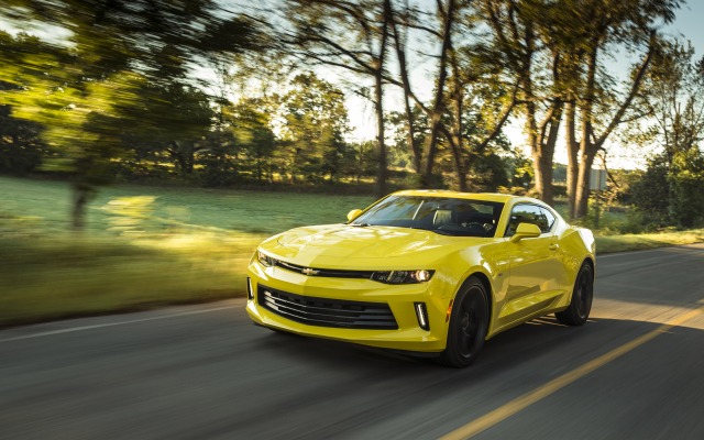 Chevrolet Camaro LT Coupe 2016. Desktop wallpaper