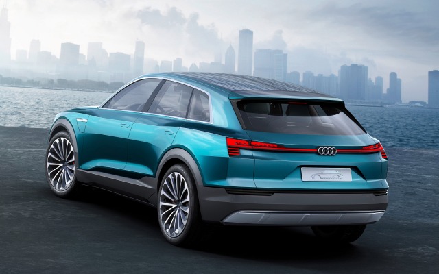 Audi e-tron quattro Concept 2015. Desktop wallpaper