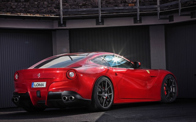 Ferrari F12 Berlinetta LOMA 2015. Desktop wallpaper