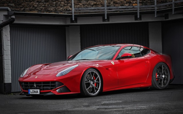 Ferrari F12 Berlinetta LOMA 2015. Desktop wallpaper