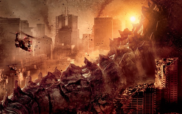 Godzilla (2014). Desktop wallpaper