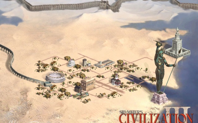 Civilization 3. Desktop wallpaper
